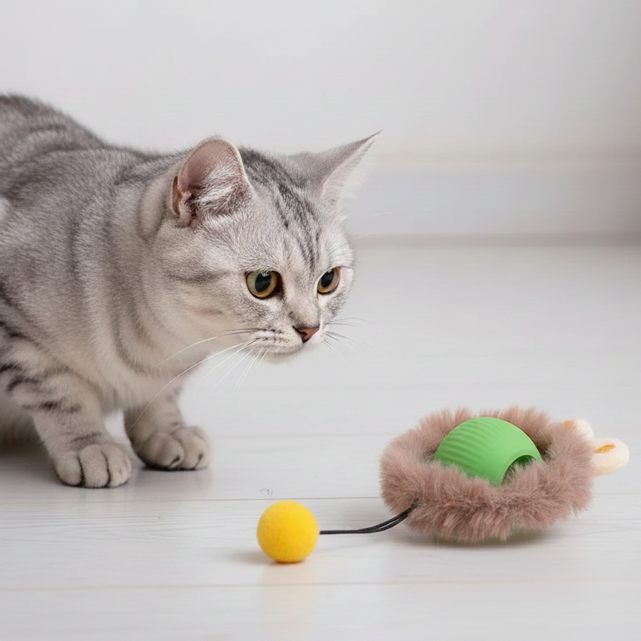 Automated Interactive Cat Toys: Self-Propelling Fun for Active Indoor Cats