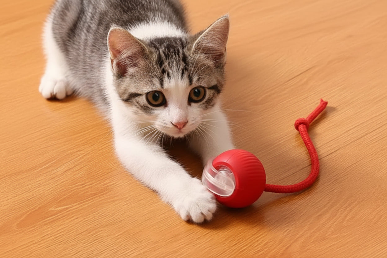 Automated Interactive Cat Toys: Self-Propelling Fun for Active Indoor Cats