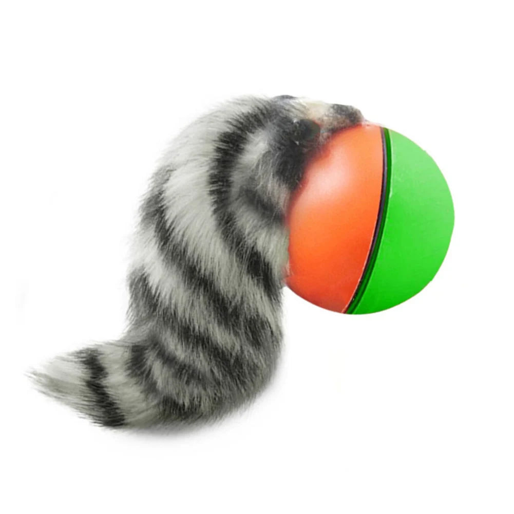 Interactive Rolling Cat Ball – Self-Rotating Rechargeable Toy